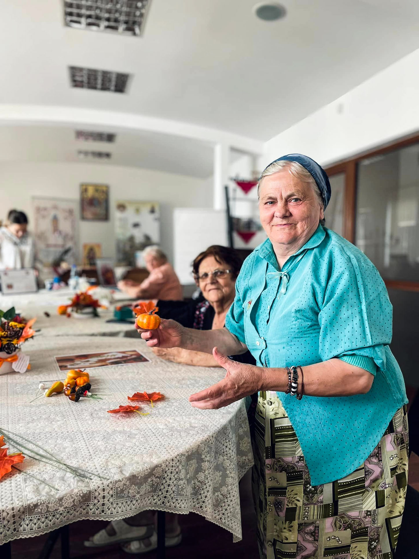 Atelier de toamnă la Centrul de zi „Sfântul Ierarh Iosif cel Milostiv”