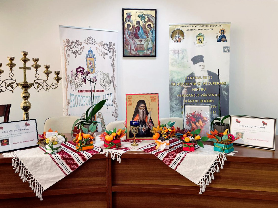 Atelier de toamnă la Centrul de zi „Sfântul Ierarh Iosif cel Milostiv”