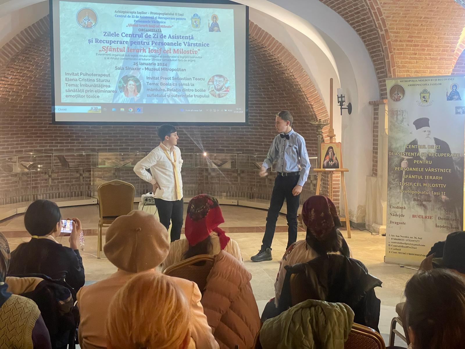 Zilele Sfântului Ierarh Iosif cel Milostiv,  ocrotitorul Centrului de zi al Protopopiatului II Iași