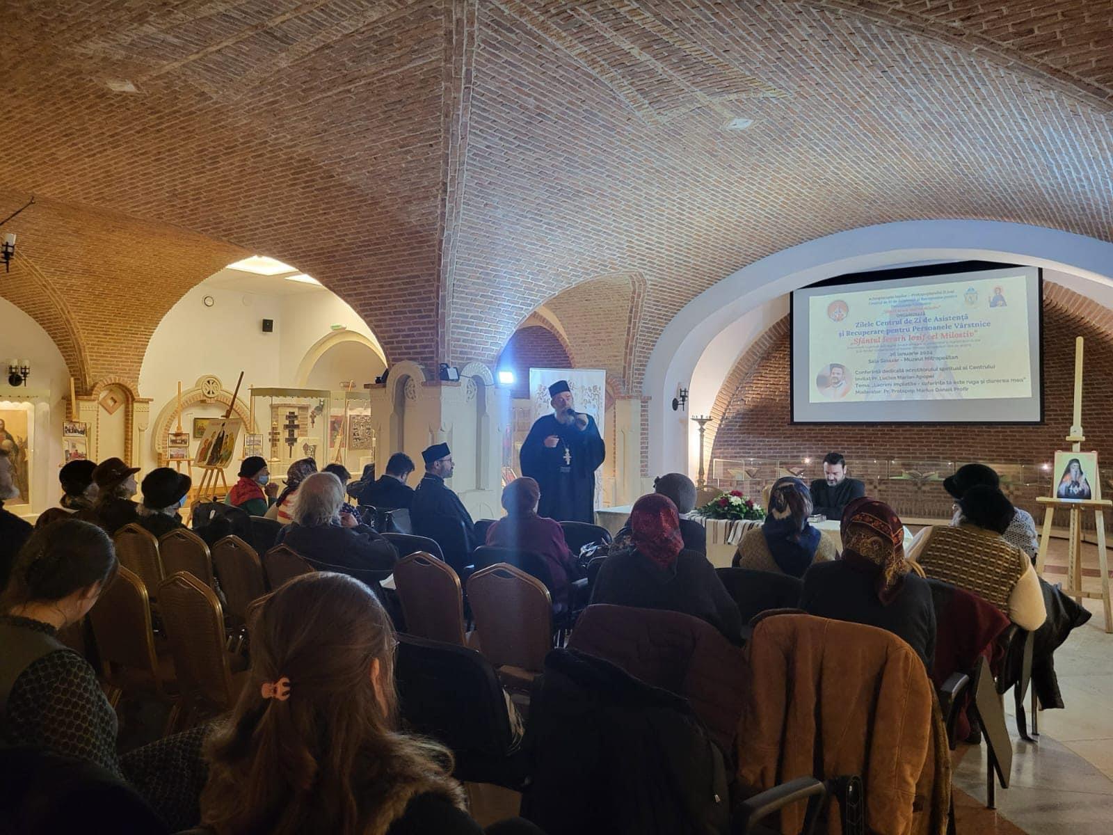 Zilele Sfântului Ierarh Iosif cel Milostiv,  ocrotitorul Centrului de zi al Protopopiatului II Iași