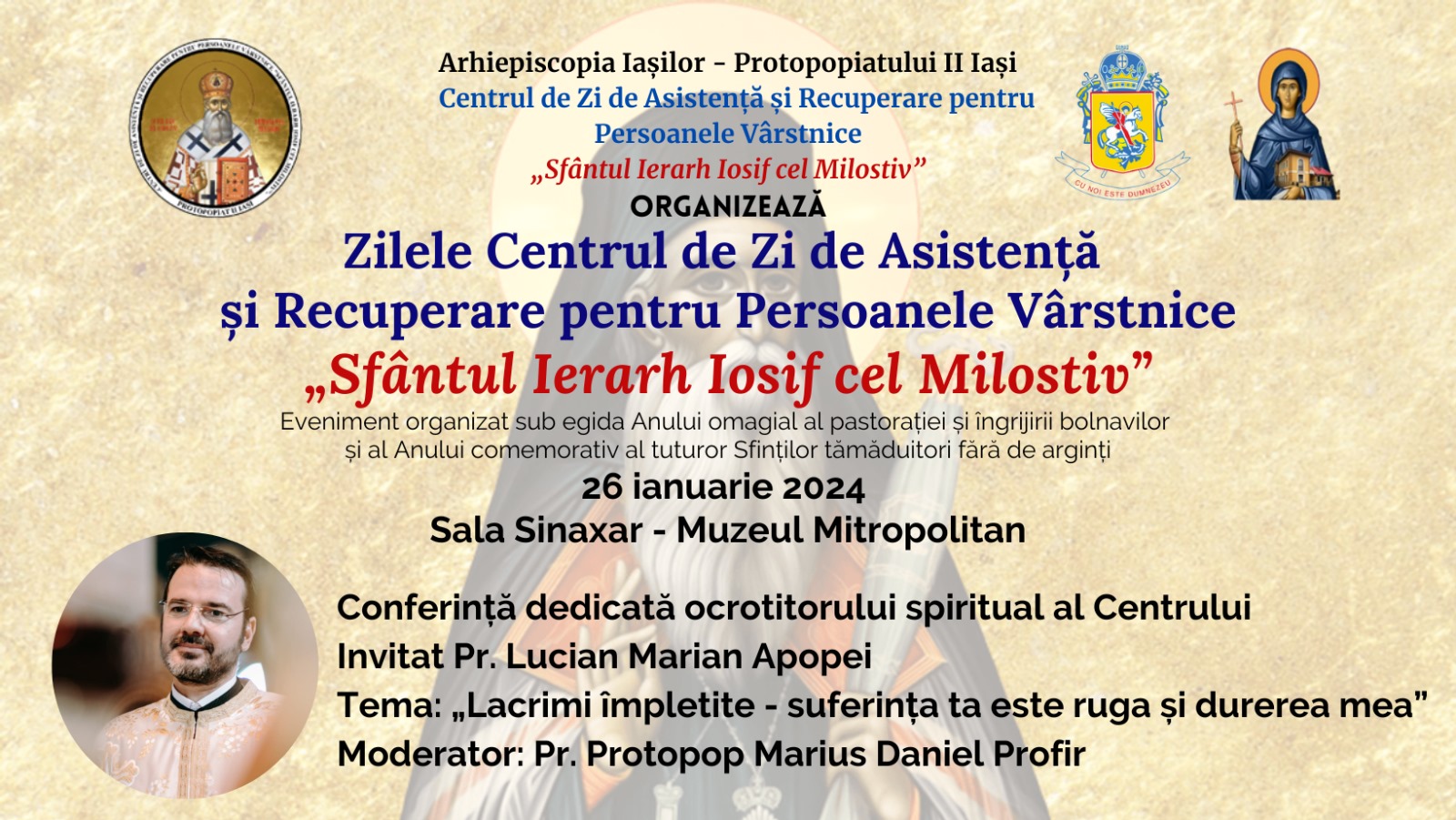 Zilele Centrului de zi Sfântul Ierarh Iosif cel Milostiv - 2024